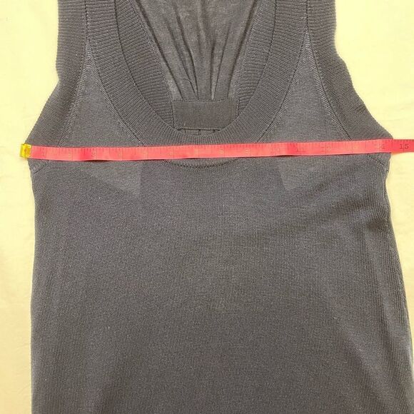 bcbgmaxazria Sweater Tank Top in Navy, size S - VGUC - Picture 7 of 10